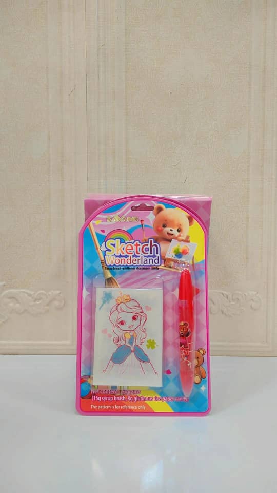 کاغذ خوراکی با ژله خودکاری